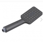 Aqua Gun Metal Square 3 Functions Hand Shower